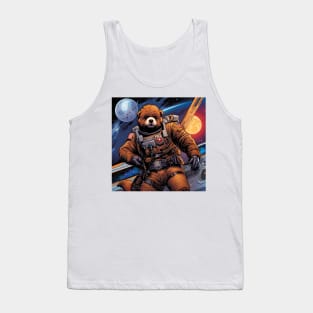 Teddy as a new recruit in the space Force Tank Top